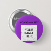 Button Sjabloon Het museum Zazzle Gifts (Voorkant /achterkant)