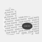 Button Sjabloon voor uw eigen foto, Afbeelding, te Bedankdoosjes (Uitgevouwen)