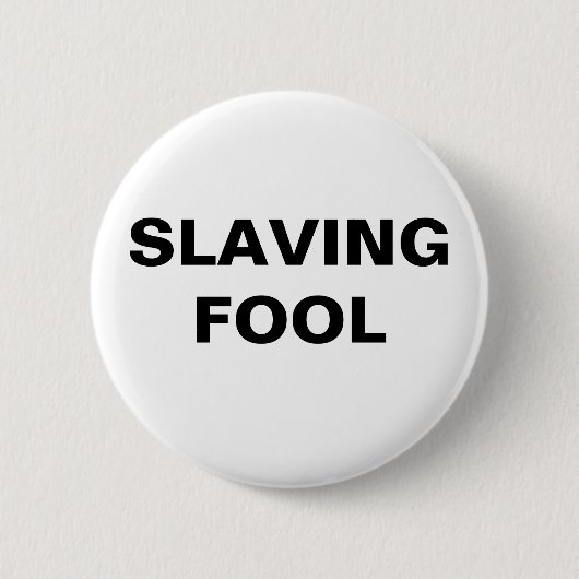 Button-slavewol Ronde Button 5,7 Cm (Voorkant)