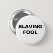 Button-slavewol Ronde Button 5,7 Cm (Voorkant /achterkant)