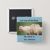 Button - Slechts een van de koppels en naam (Voorkant /achterkant)