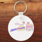 Button Sleutelhanger voor boekovers! (Voorkant)