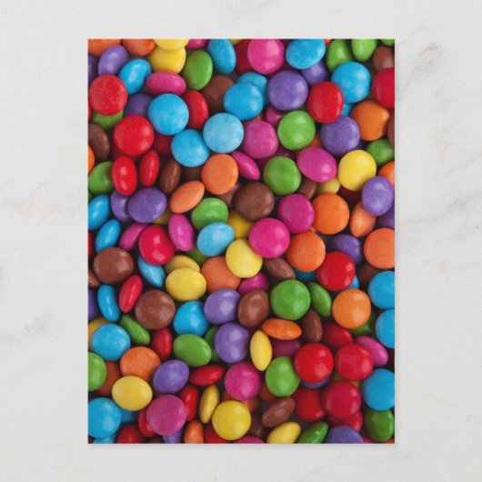 Button Snoep Briefkaart (Voorkant)