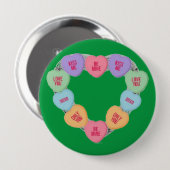 Button Snoep Love Hearts (Voorkant /achterkant)