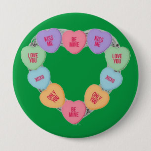 Button Snoep Love Hearts