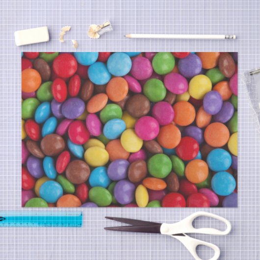 Button Snoep Tissuepapier (Craft)