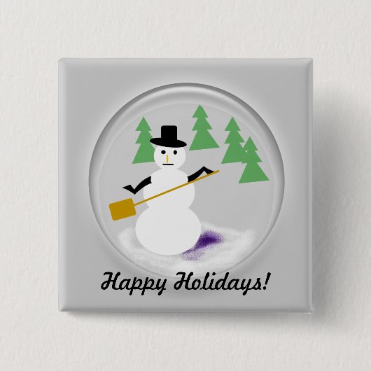 Button - Snowglobe (Voorkant)