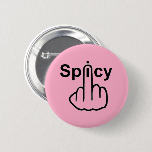 Button Spicy Flip (Voorkant /achterkant)