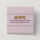 Button Square: Hoop (Voorkant)