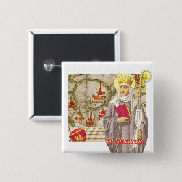 Button St. Etheldreda (Audrey) (P-003)
