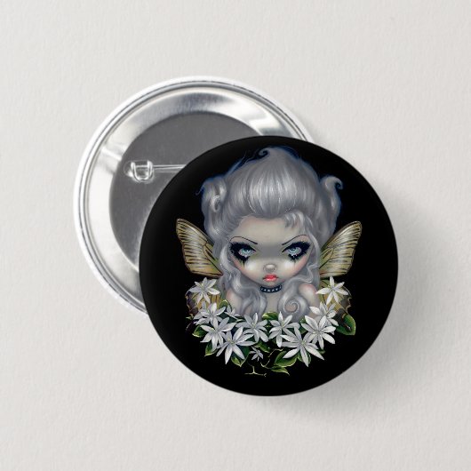 Button "Starry Wild Jasmine Fairy" (Voorkant /achterkant)