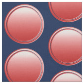 Button Stippen - verlooprood + uw rug. en idee Stof (Close Up)