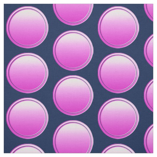 Button Stippen - verlooproze + uw rug. en idee Stof (Swatch)