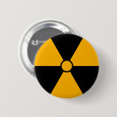 Button stralingssymbool (Voorkant /achterkant)