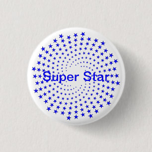 Button - Super Star Starburst