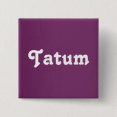 Button Tatum (Voorkant)