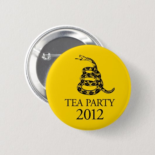 Button Tea Party 2012 (Voorkant /achterkant)