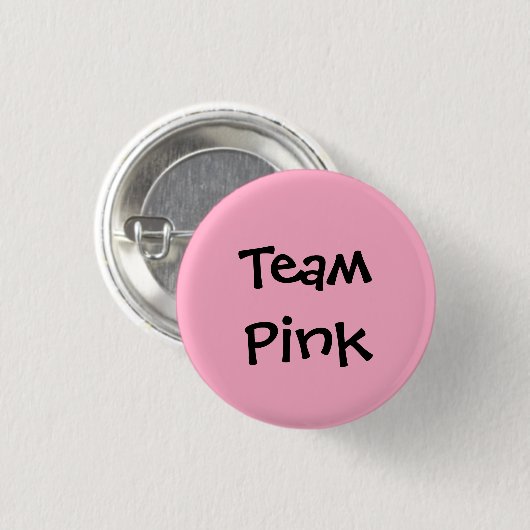 Button "Team roze" (Voorkant /achterkant)