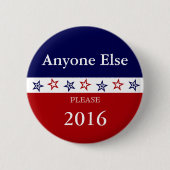 Button tegen campagne (Voorkant)