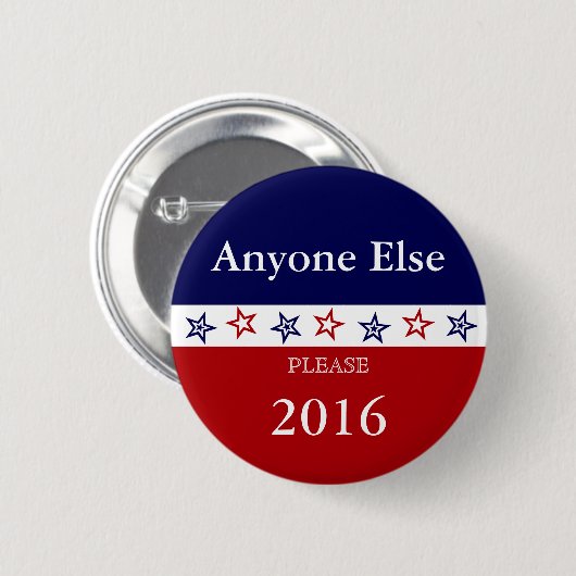 Button tegen campagne (Voorkant /achterkant)