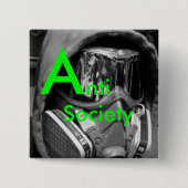 Button tegen de samenleving (Voorkant)