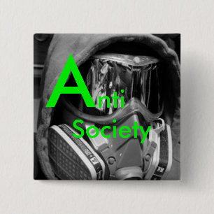 Button tegen de samenleving