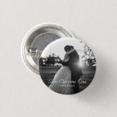  Button tekstbruiloft (Voorkant /achterkant)