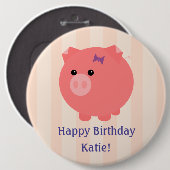 Button ter gelegenheid van de geboorte van Chubby  (Voorkant /achterkant)