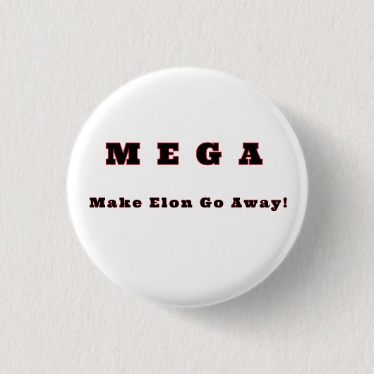 Button ter ondersteuning van democratie, fatsoen e (Voorkant)