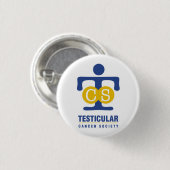 Button Testicular Cancer Society (Voorkant /achterkant)