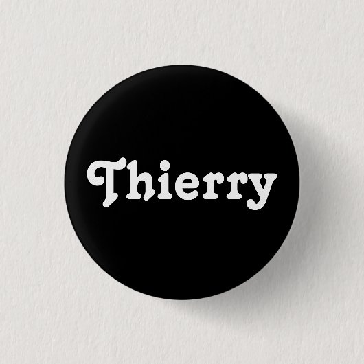 Button Thierry (Voorkant)