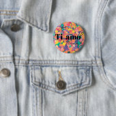 Button Ti Amo met een hart (In situ)