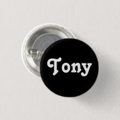 Button Tony (Voorkant /achterkant)
