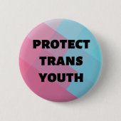 Button Trans Youth LGTBQ Gender Diversity bescherm (Voorkant)