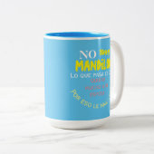 Button Tweekleurige Koffiemok (Voorkant rechts)