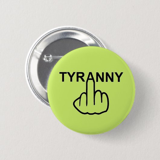 Button Tyranny Flip (Voorkant /achterkant)