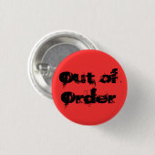 Button uit bestelling (Voorkant /achterkant)