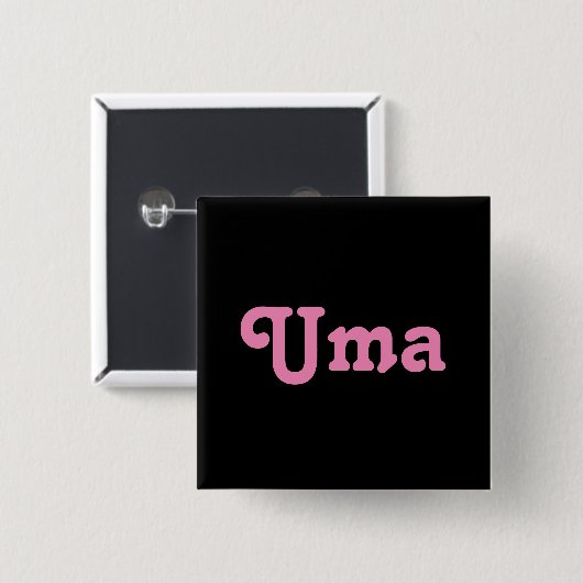 Button Uma (Voorkant /achterkant)
