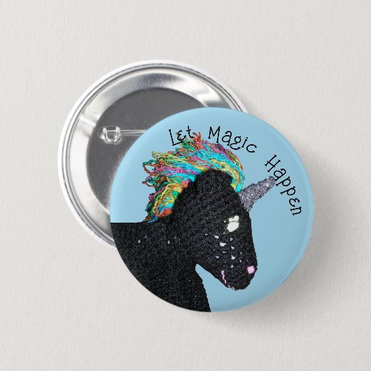 Button - Unicorn Magic (Voorkant /achterkant)