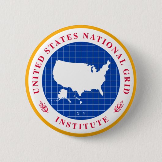 Button - USNG Institute (Voorkant)