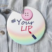 Button uw Button rond uw lip (In situ)