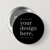 Button Uw Ontwerp Upload 3" (Voorkant /achterkant)