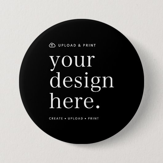 Button Uw Ontwerp Upload 3" (Voorkant)