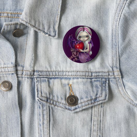 Button "Valentijn Dragon" (In situ)