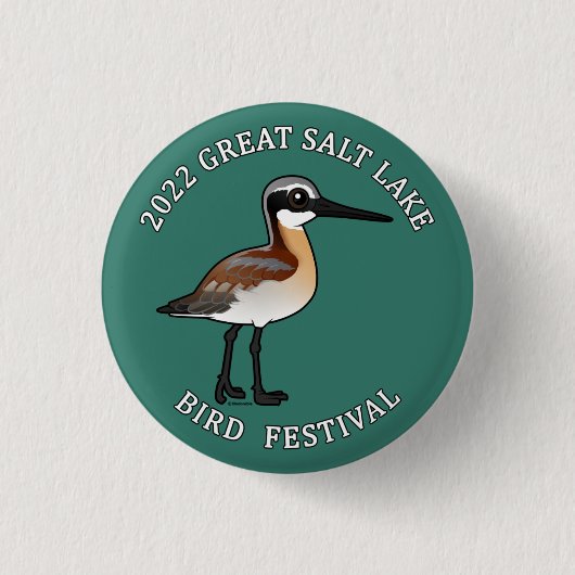Button van 2022 Great Salt Lake Bird Festival (Voorkant)