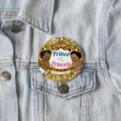 Button van Afrikaanse prins of prinses (In situ)