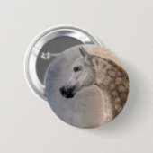 Button van Arabian Horse (Voorkant /achterkant)