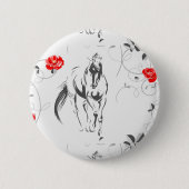Button van Baroque Horse (Voorkant)