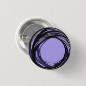 Button van beren blauw/Violet (Voorkant /achterkant)