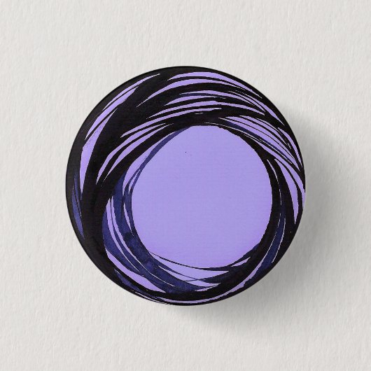 Button van beren blauw/Violet (Voorkant)